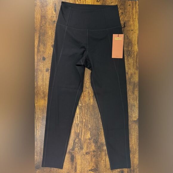 Girlfriend Collective black Compressive High-Rise 23.75" Leggings-Size Small NWT - Picture 6 of 13